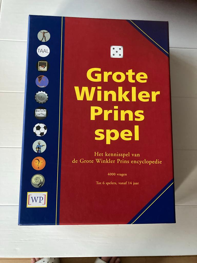 Grote Winkler Prins Spel Kennisspel nieuw, Hobby en Vrije tijd, Gezelschapsspellen | Bordspellen, Drie of vier spelers, Ophalen of Verzenden