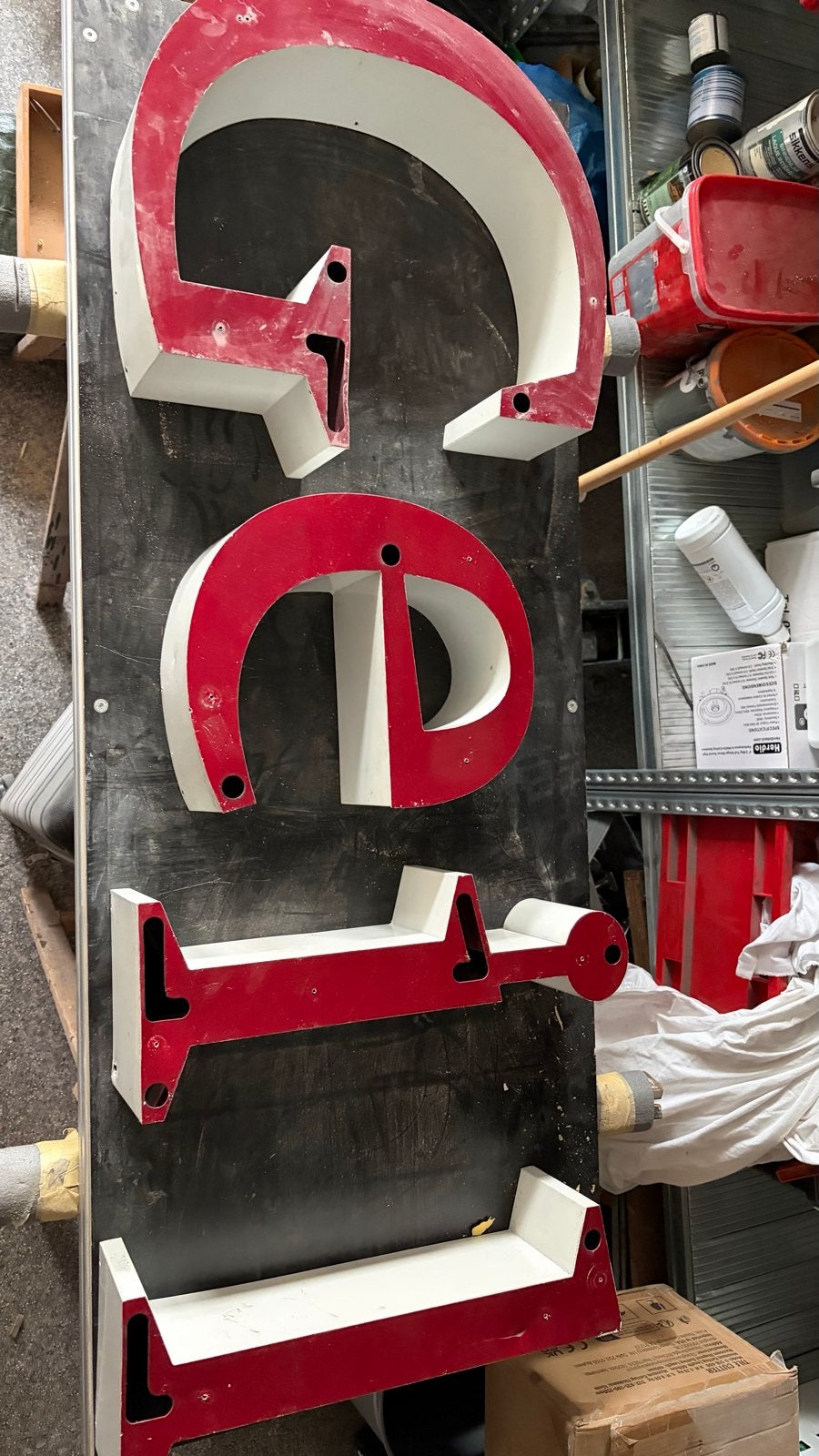 Oude letter vintage, Ophalen of Verzenden, Huis en Inrichting