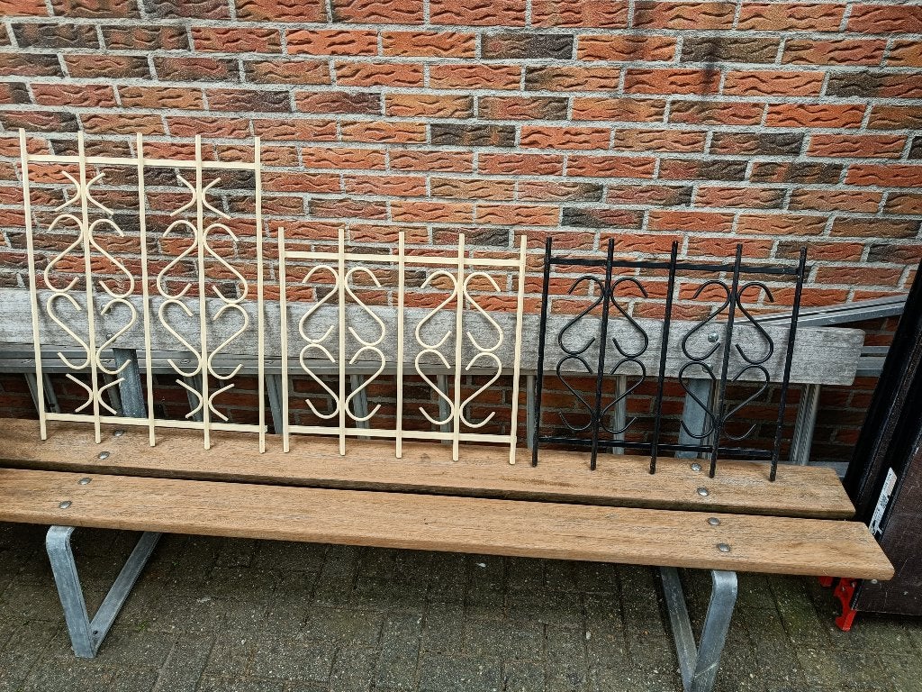Raam decoratie/beveiliging/3 stuks, Ophalen, Gebruikt, Minder dan 80 cm, Minder dan 80 cm