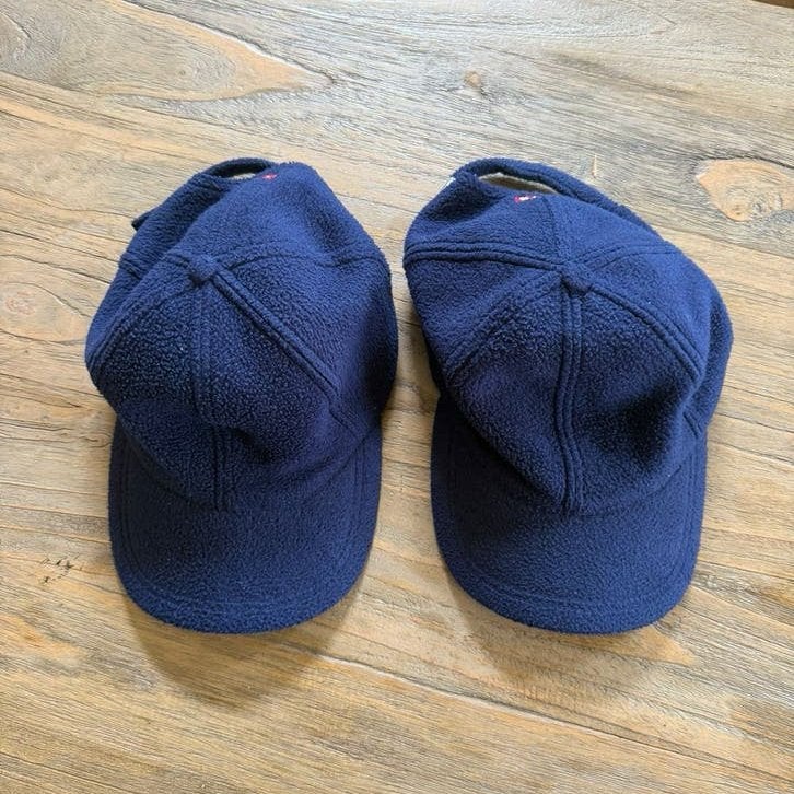 2 Levi's petjes - Blauw fleece, Kleding | Heren, Hoeden en Petten, Ophalen of Verzenden, Gedragen, One size fits all, Pet