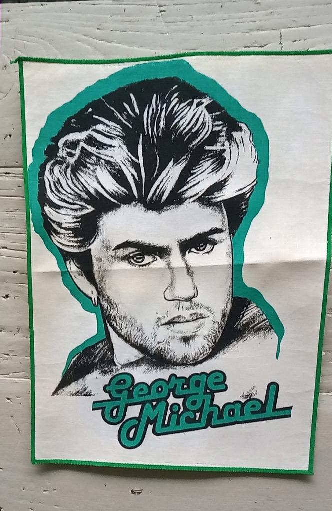 George Michael leuke vintage backpatch patch Wham, Verzenden, Zo goed als nieuw, Overige typen