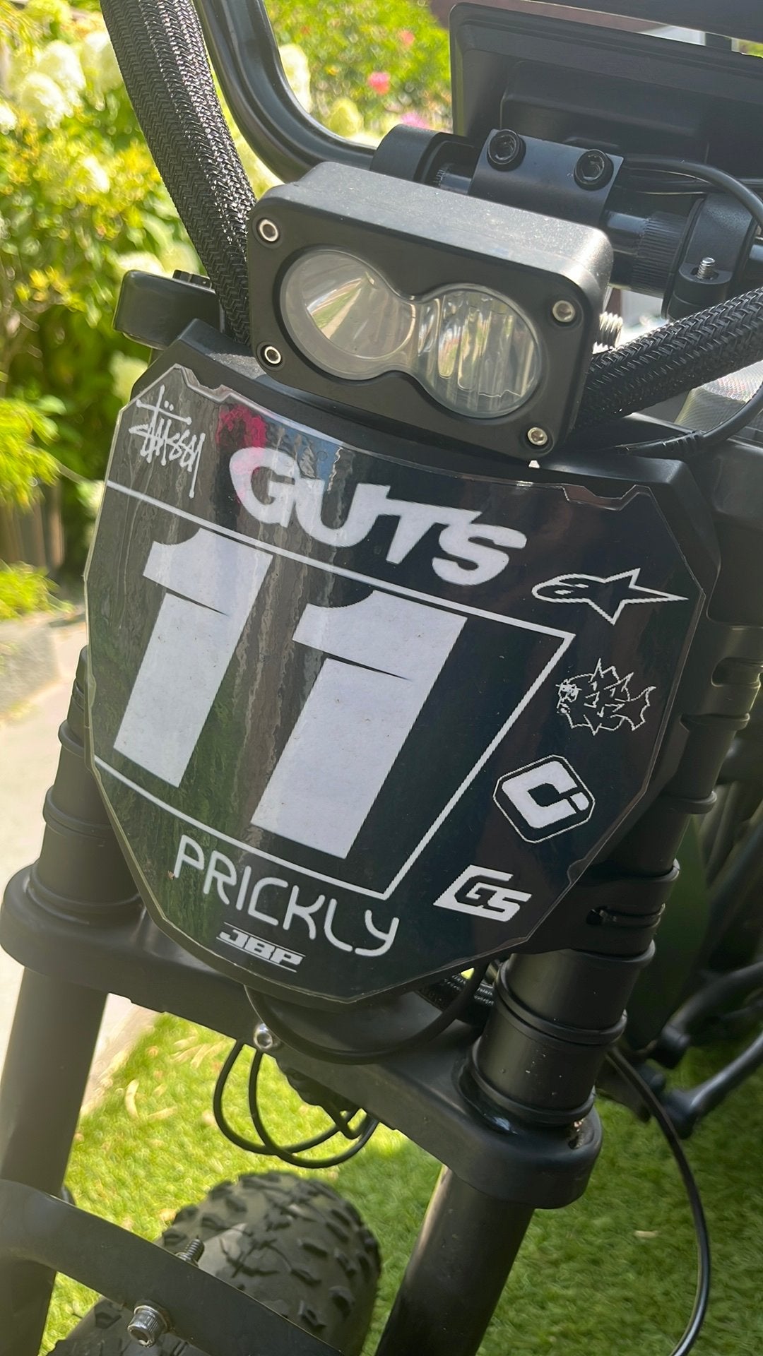 Odi plate met sticker, Minder dan 47 cm, Ophalen, Overige merken