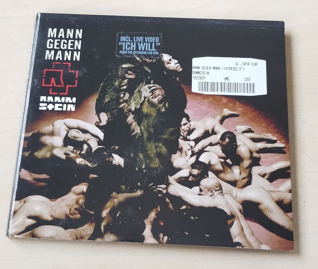Rammstein - Mann Gegen Mann CD Single 2005 3trk