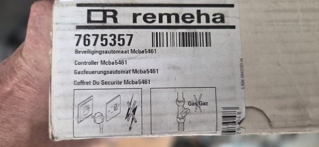 Remeha 7675357 beveiligingsautomaat Quinta MCBA 1461, Ophalen of Verzenden, Nieuw