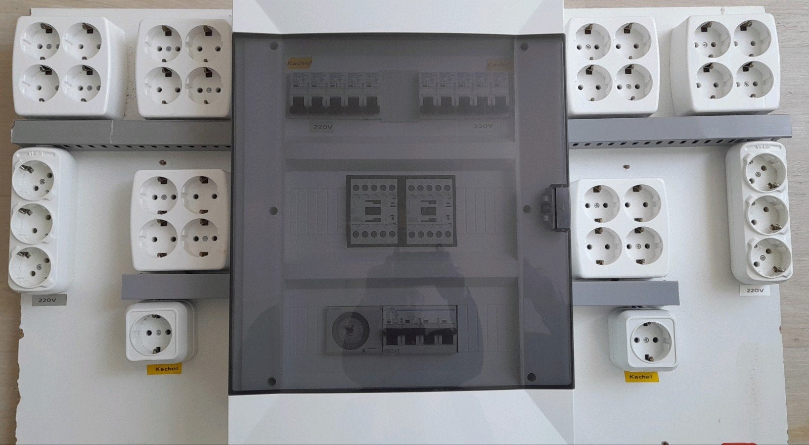 Kweekspullen Schakelbord schakelkast stoombord tbv LED LAMPE, Ophalen of Verzenden