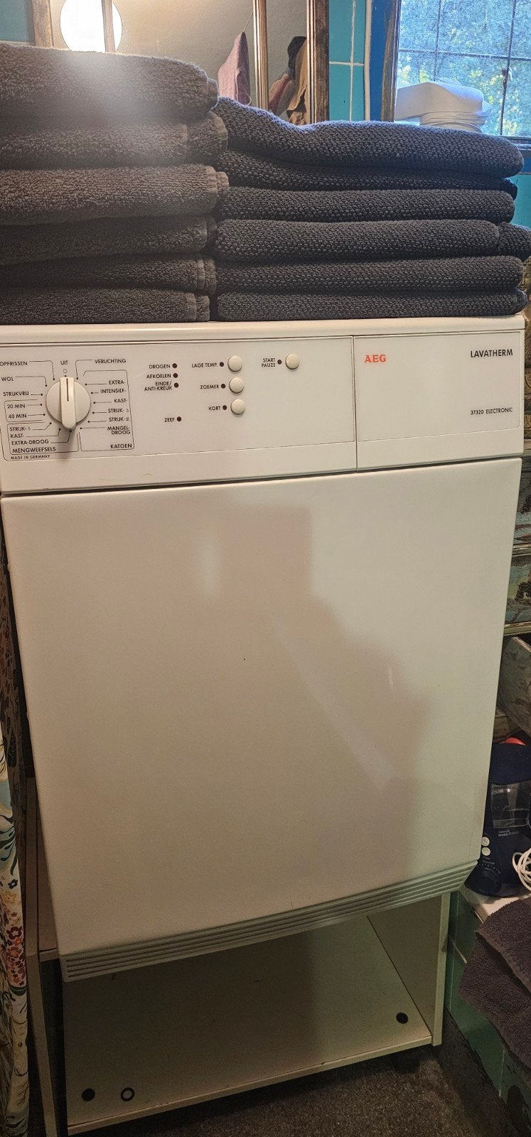 AEG Lavatherm Luchtafvoerdroger, Ophalen, 6 tot 8 kg, Gebruikt, Luchtafvoer
