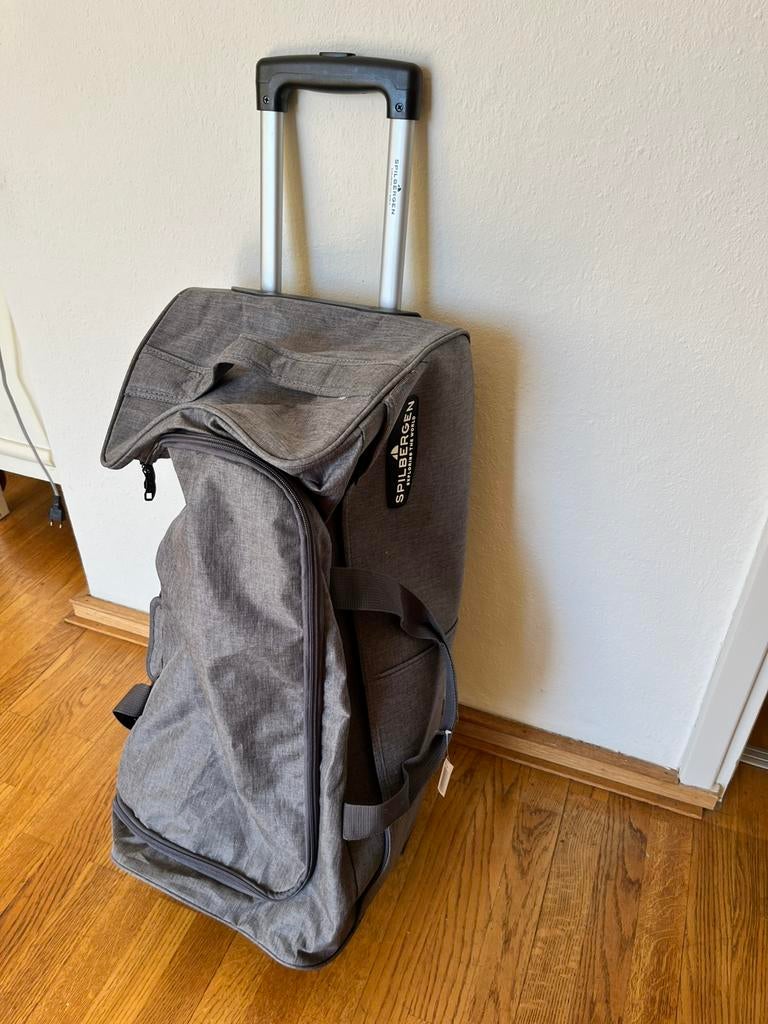 Spilbergen tas koffer grijs weekendtas nieuw!, Wieltjes, 30 cm of meer, Ophalen of Verzenden, 60 tot 80 cm