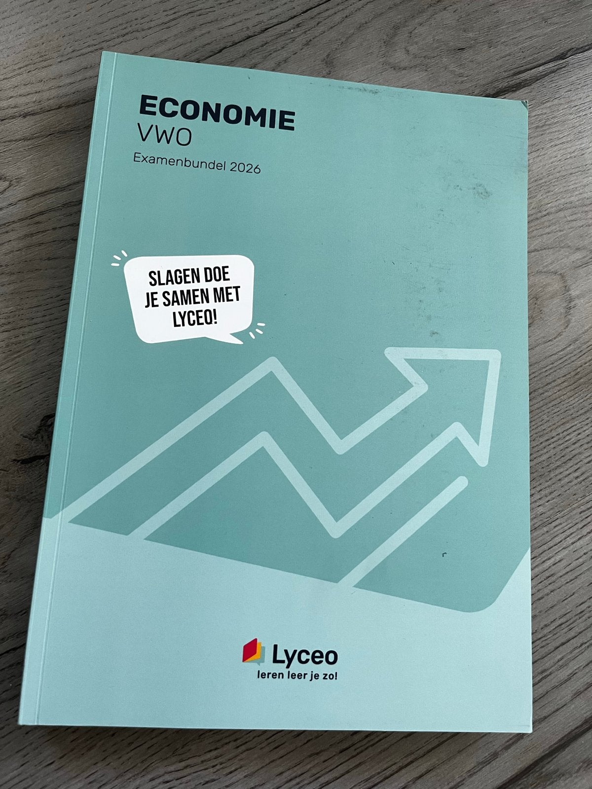Economie VWO Examenbundel 2026 Lyceo, Ophalen, Zo goed als nieuw, VWO, Economie