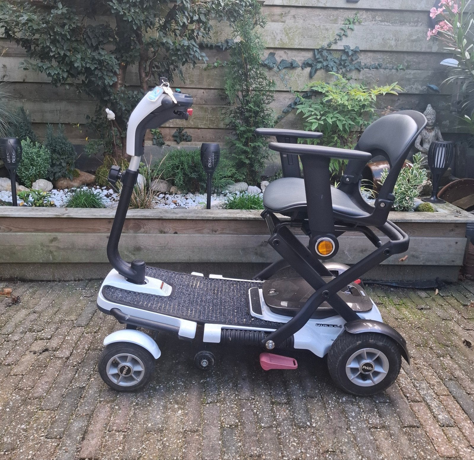 Opvouwbare scootmobiel,, Diversen, 10 km/u of minder, Ophalen of Verzenden, 15 km of minder, Gebruikt