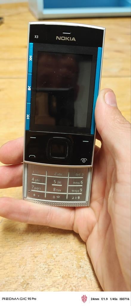 Nokia X3-00 in perfecte staat, werkt perfect, Telecommunicatie, Mobiele telefoons | Nokia, Schuifmodel, Fysiek toetsenbord, 3 tot 6 megapixel
