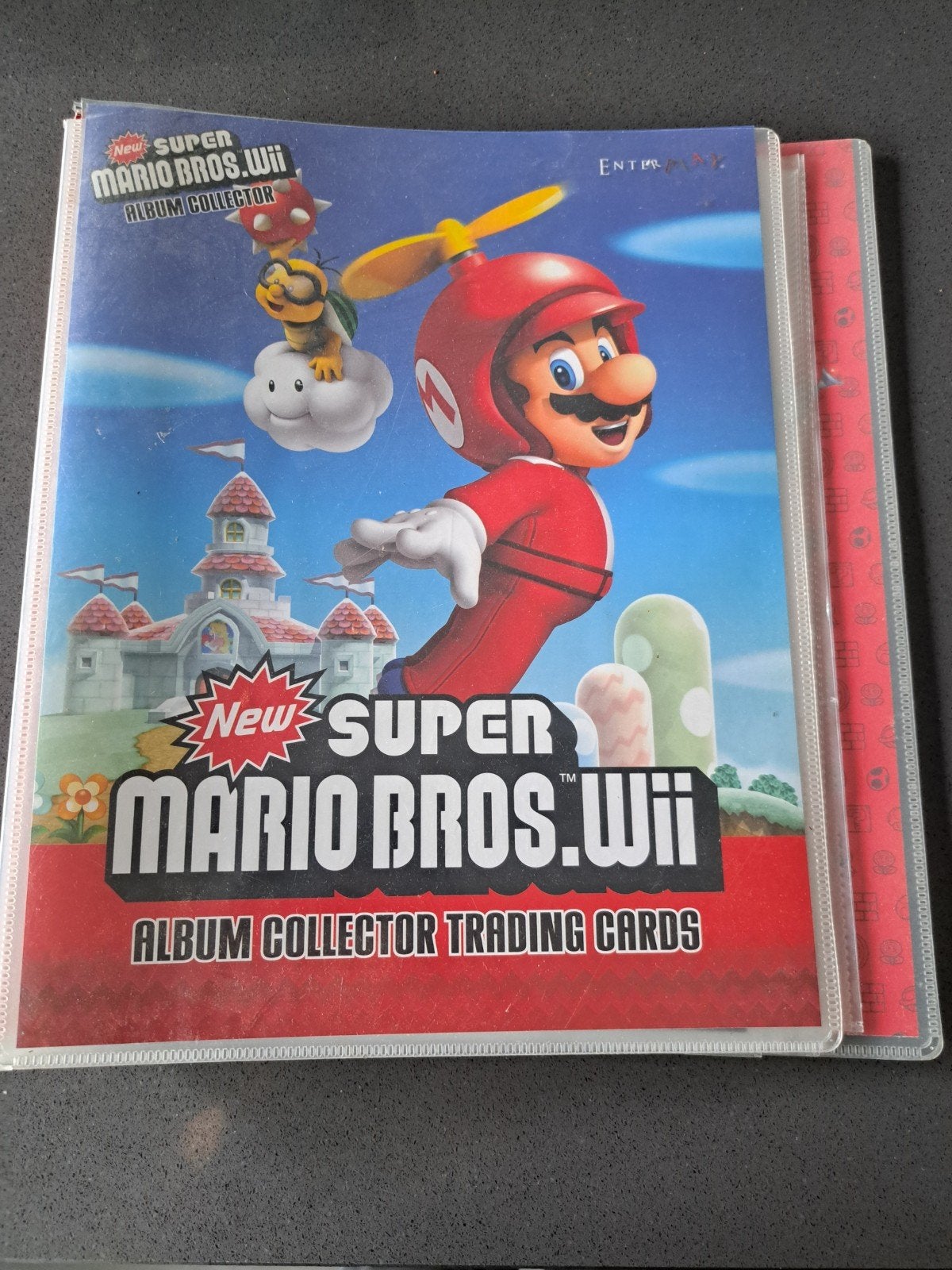 New Super Mario Bros. Wii Album Collector Trading Cards, Ophalen of Verzenden