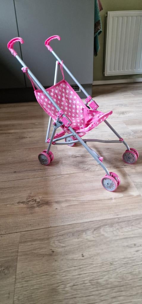 Poppen buggy, Ophalen, Zo goed als nieuw, Babypop