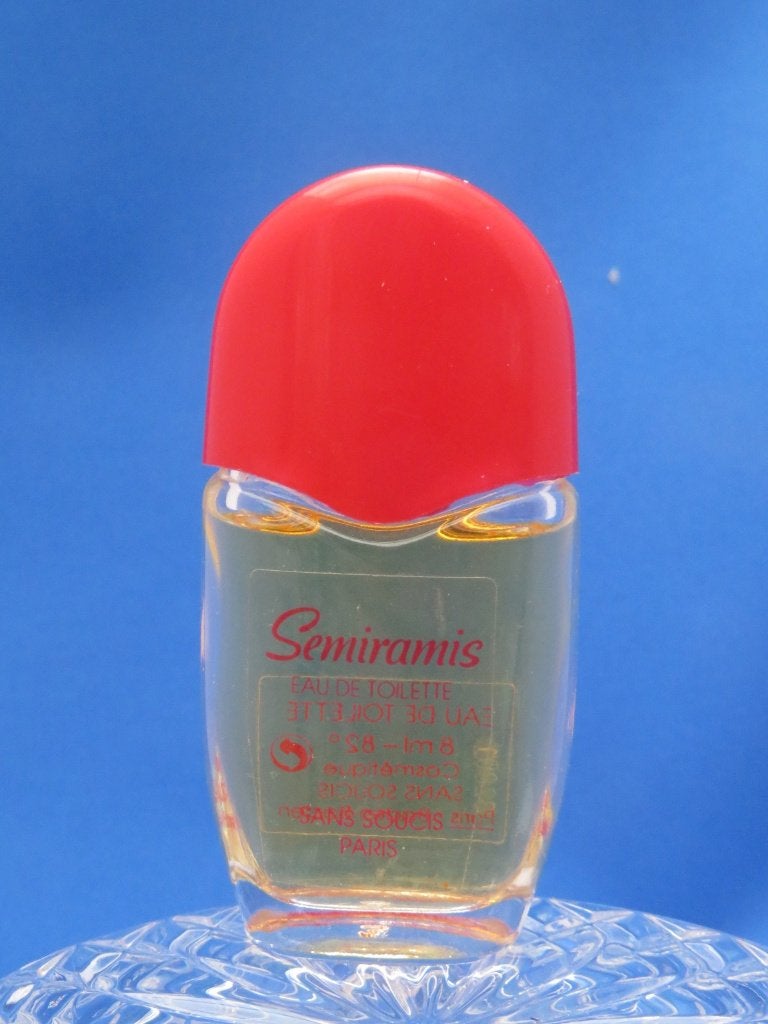 Mini - SANS SOUCIS - Semiramis - 8ml - edt - 6,3cm, Ophalen of Verzenden, Gebruikt, Miniatuur, Gevuld