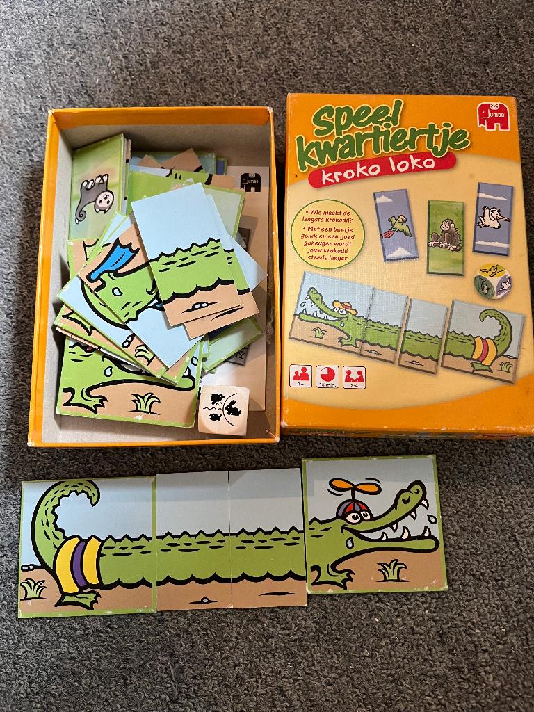 Krokoloko (spel voor 4+) en 2-4 spelers, Ophalen of Verzenden, Zo goed als nieuw