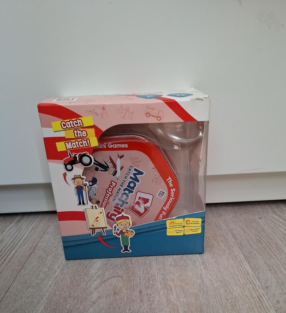 Nieuw, Matchify, Catch the Match, beroepen (Dobble 2.0), Hobby en Vrije tijd, Gezelschapsspellen | Kaartspellen, Vijf spelers of meer