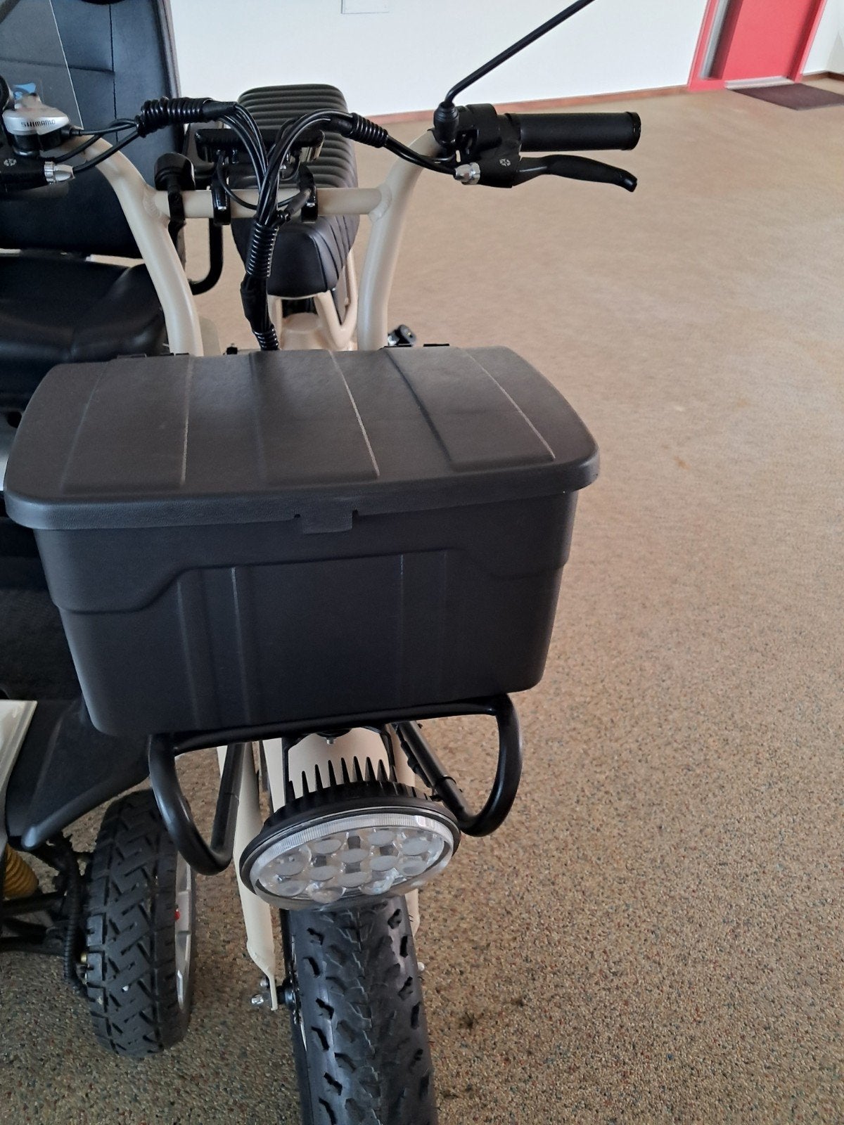 Foto 5 van Zo goed als nieuwe Don Souris Capo e-bike met koffer