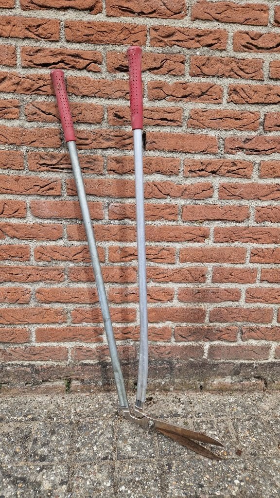 Lange grasschaar / graskantenschaar met lange handgrepen, Tuin en Terras, Hand-tuingereedschap, Ophalen, Gebruikt, Overige soorten