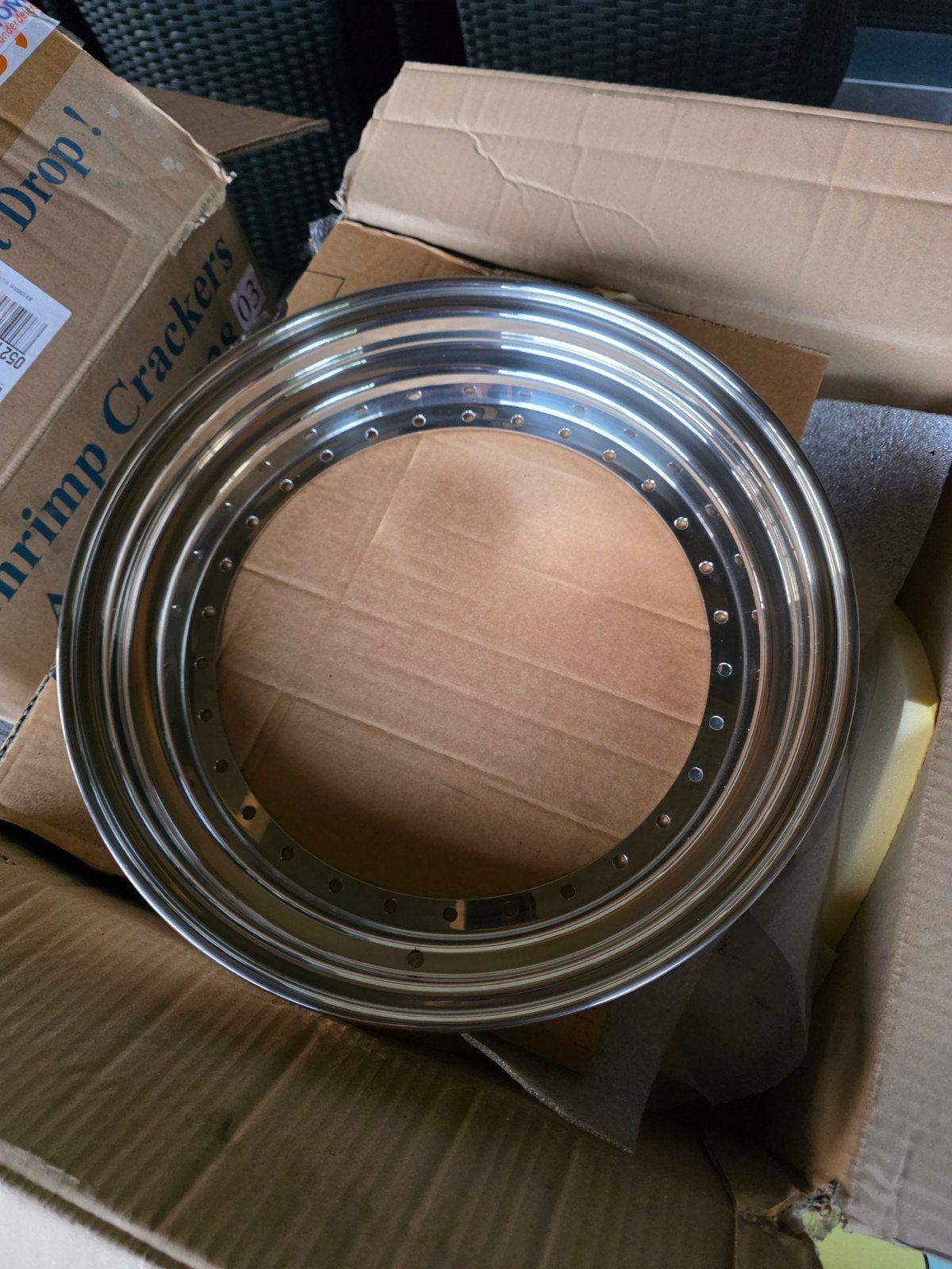 BBS 15 inch Radinox buitenrand voor velgen 4x, 15 inch, Velg(en), Nieuw, Ophalen of Verzenden