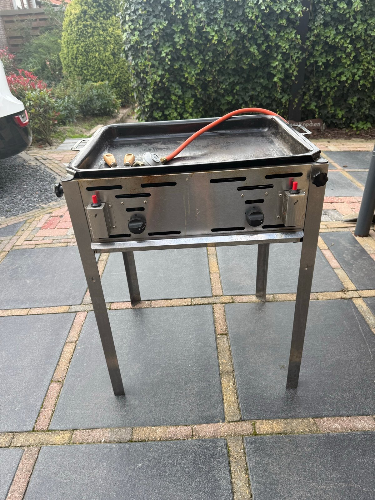 Hendi Grill-Master Maxi Gas BBQ - Gebruikt, Ophalen of Verzenden, Gebruikt