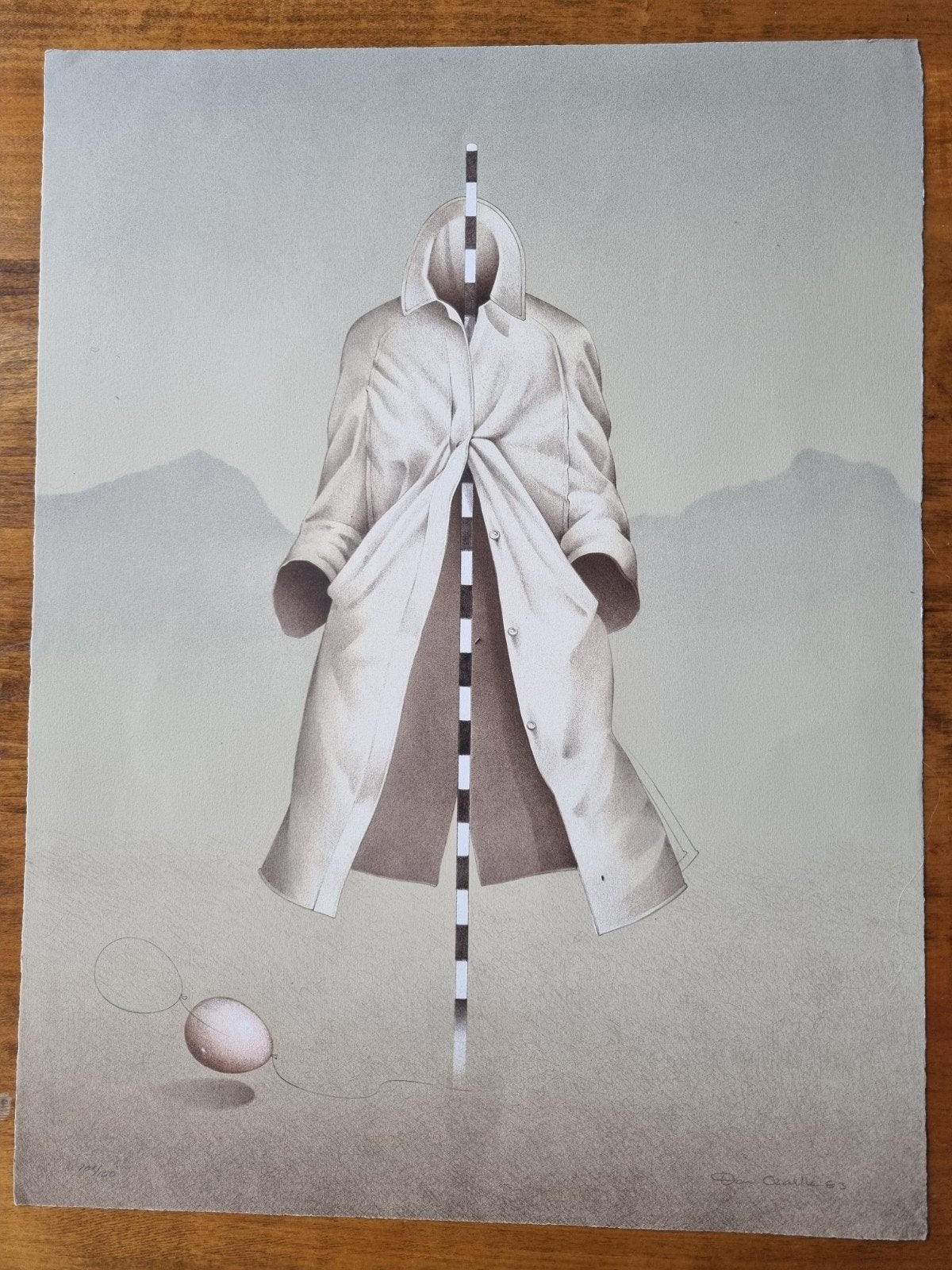 Limited Edition Litho DON CLARK 101/150, Ophalen of Verzenden, Lithografie