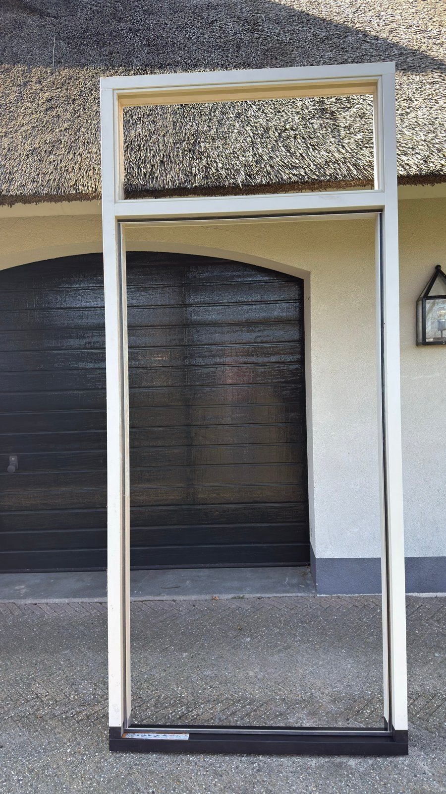 Nieuw kozijn voordeur 1192x2740 mm met deurhoogte 2115 mm, 215 cm of meer, Nieuw, Buitendeur, Ophalen