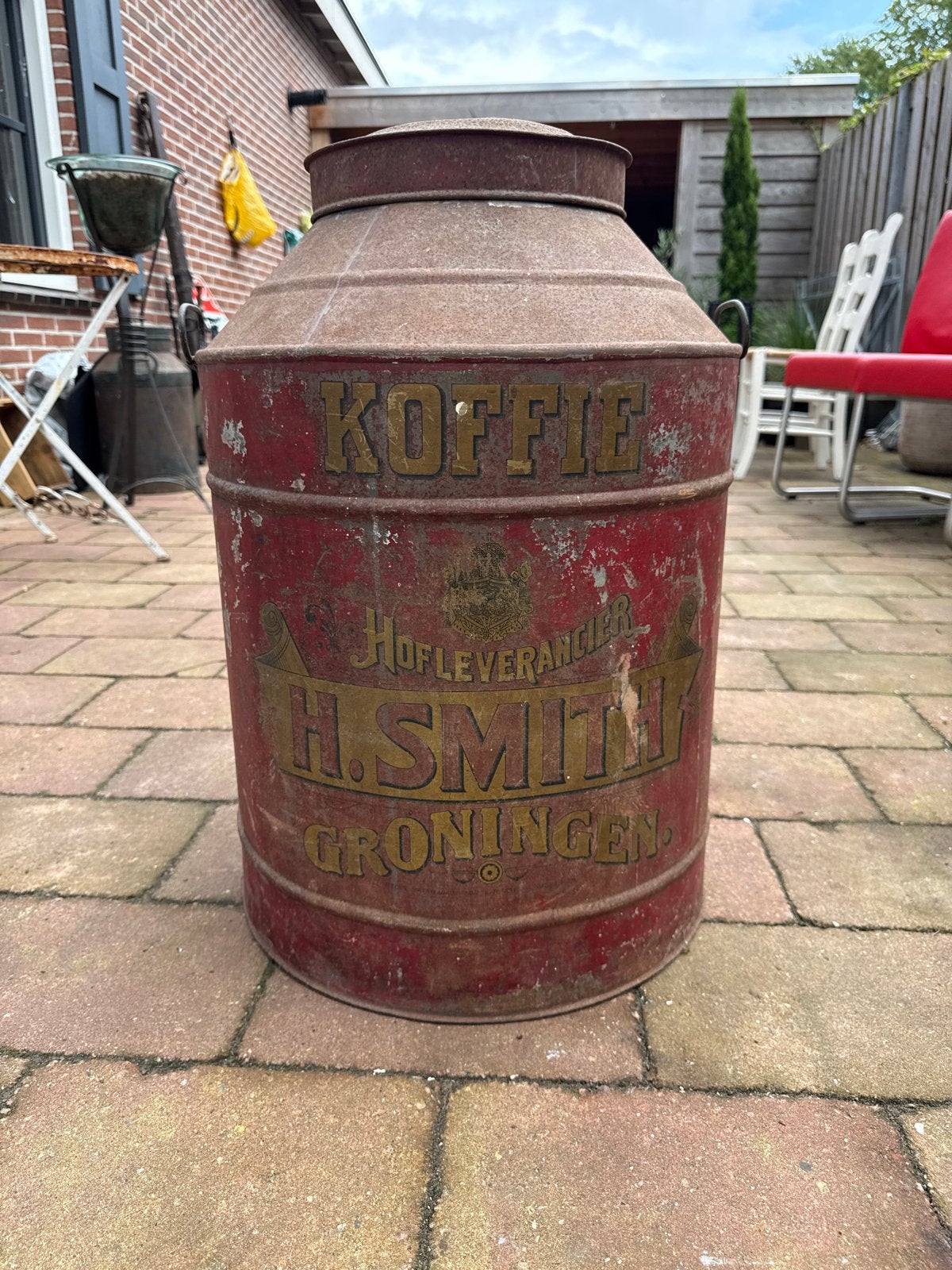 Antieke Koffiebus H. Smith Groningen - Decoratief, Ophalen of Verzenden