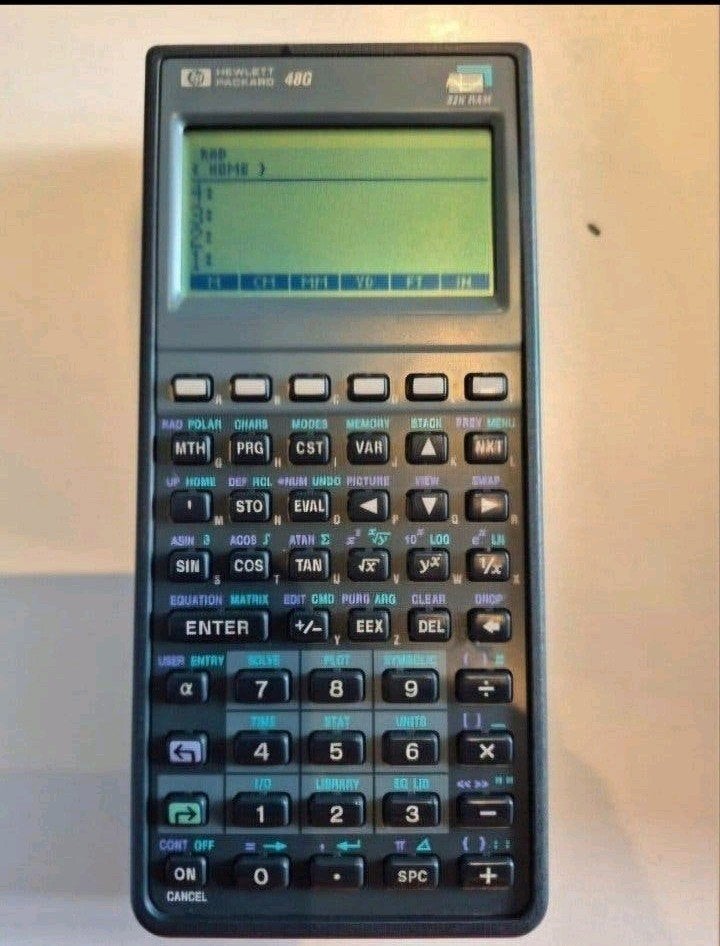 Vintage HP 48G grafische calculator., Ophalen of Verzenden