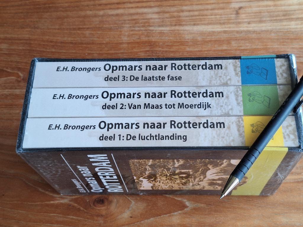 Brongers, E.H.; Opmars naar Rotterdam (3 delen)nieuw, Boeken, Oorlog en Militair, Ophalen of Verzenden, Tweede Wereldoorlog, Nieuw