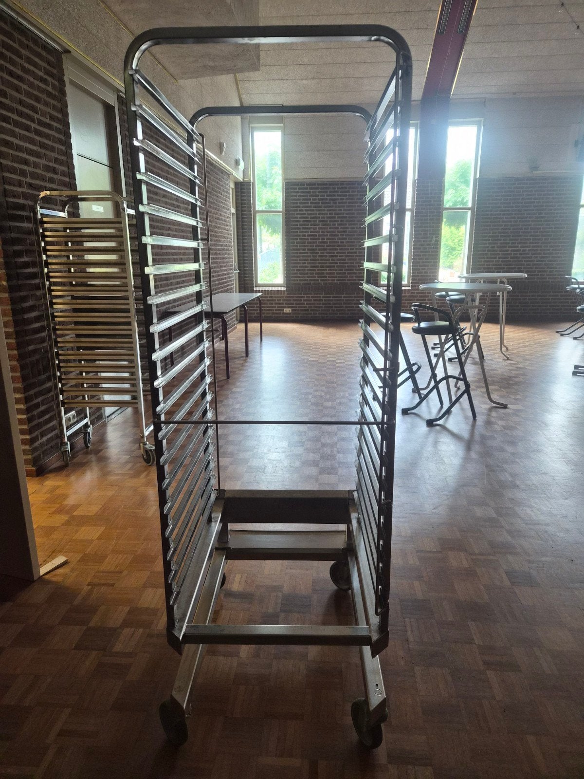 Gastronoom rek keuken bakkerij, 100 liter of meer, Ophalen, Transportkar