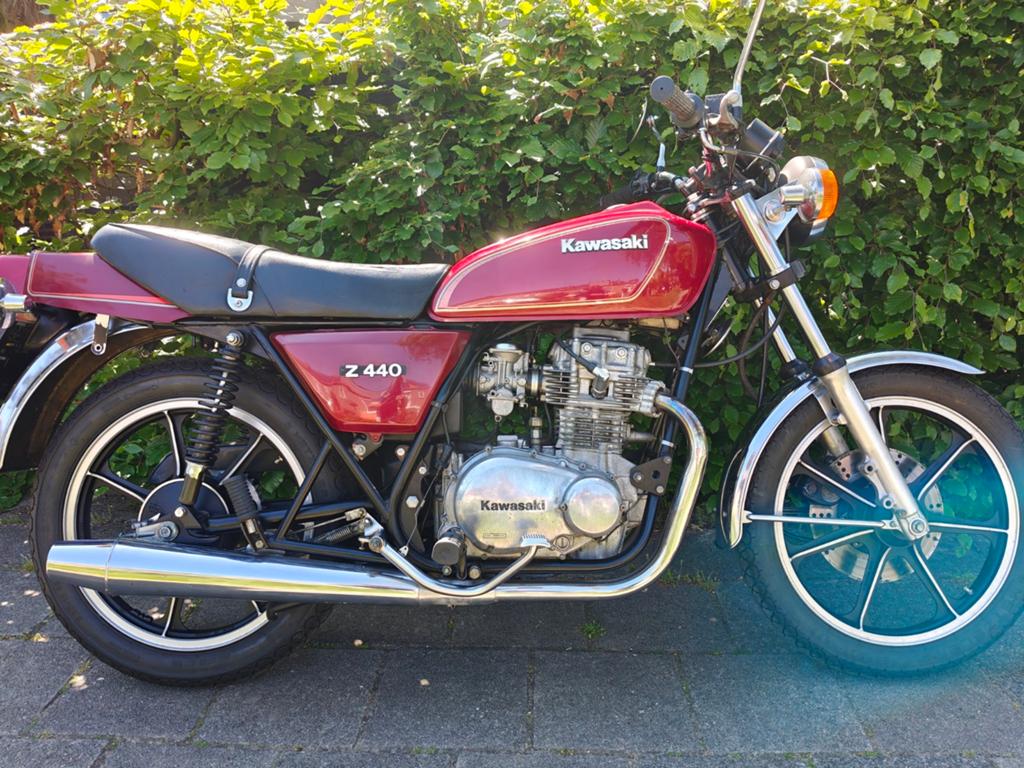 Kawasaki Z440 -  in originele staat en weinig km., 2 cilinders, Gebruikt, Toermotor, Minimaal motorrijbewijs A2