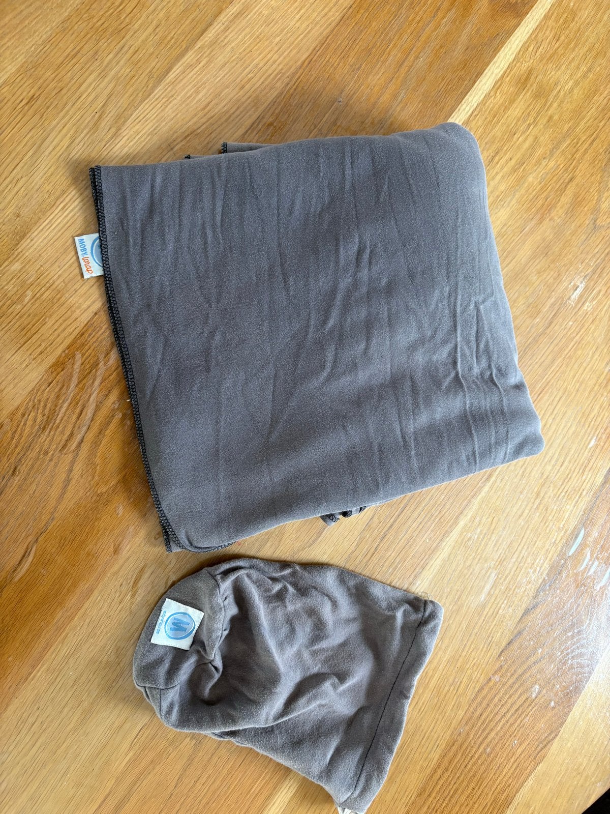 Moby Wrap Draagdoek Maat M - Comfortabel en Veilig, Overige merken, Draagdoek, Gebruikt, Ophalen of Verzenden