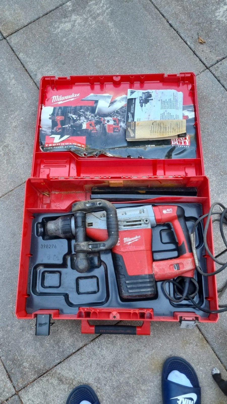 Milwaukee Kango 500 S SDS-Max Breekhamer, Doe-het-zelf en Verbouw, Ophalen