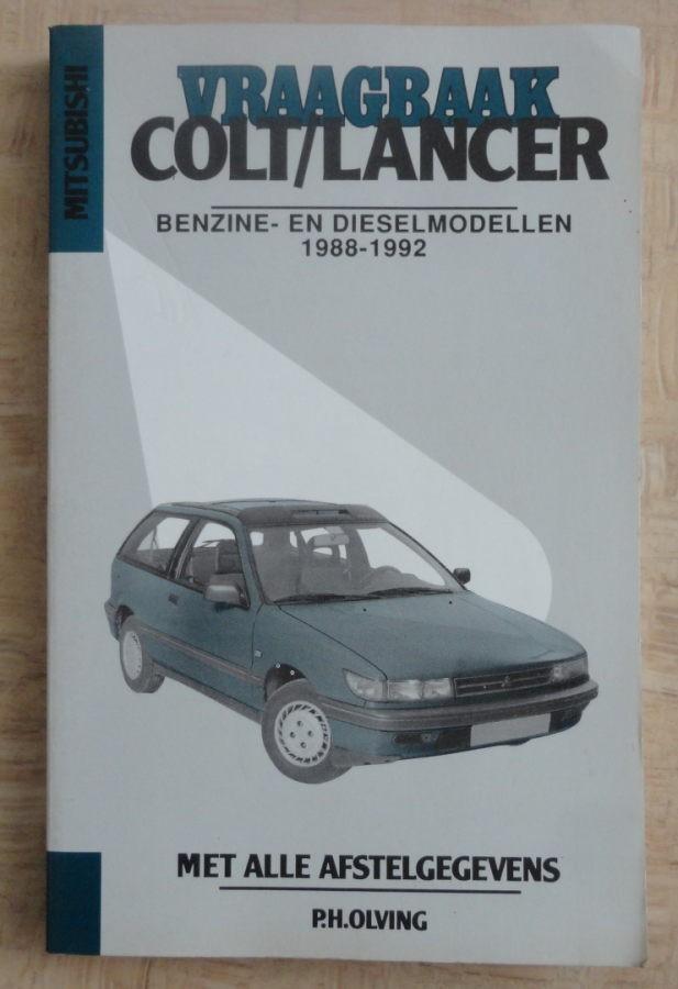 Vraagbaak Mitsubishi Colt/Lancer 1988-1992, Ophalen of Verzenden