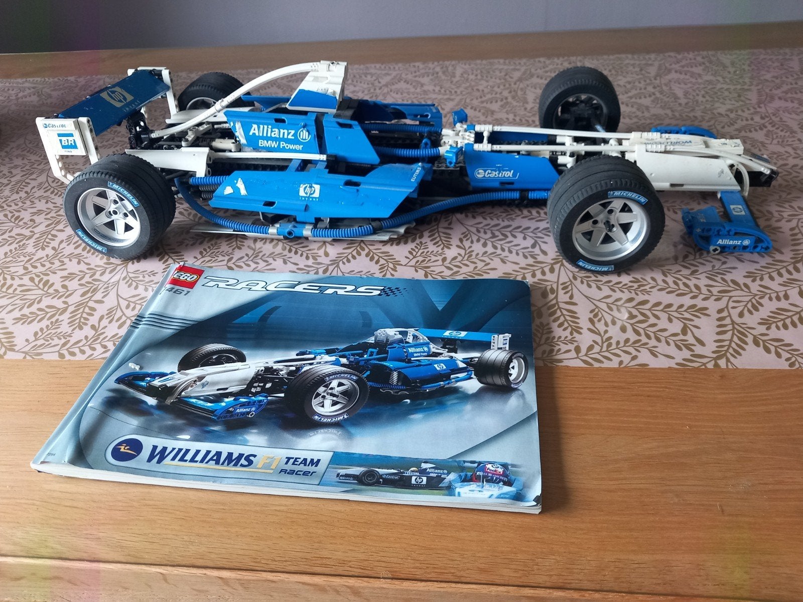 lego technic 8461 bmw williams, Ophalen, Zo goed als nieuw, Complete set, Lego