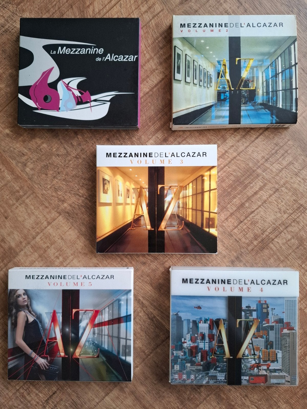 Mezzanine de l'Alcazar Volume 1 t/m 5, Ophalen of Verzenden, Zo goed als nieuw
