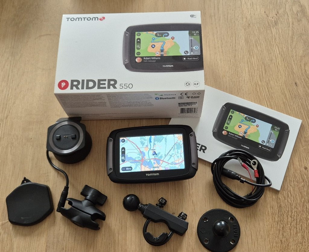 TomTom Rider 550, Ophalen of Verzenden, Gebruikt
