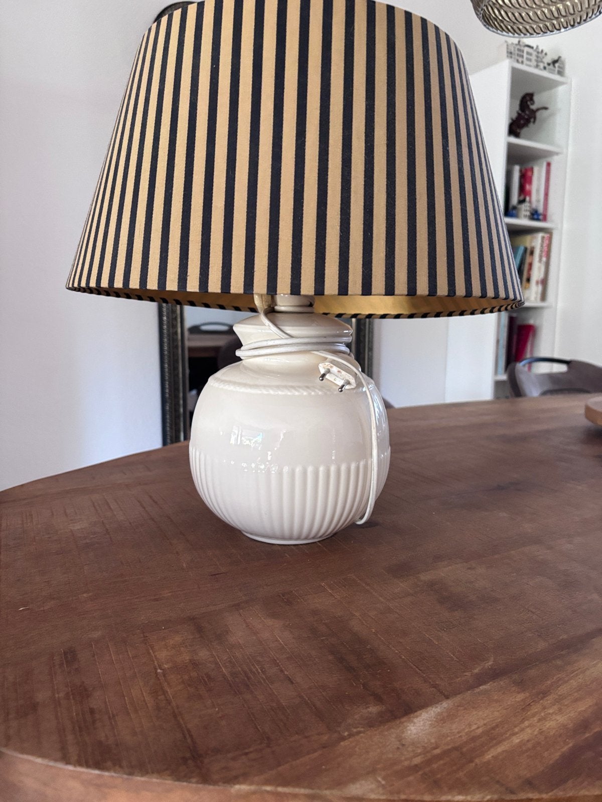 Wedgwood Royal Edme schemerlamp met kap, Beige, Gebruikt, Overige merken, Keramiek
