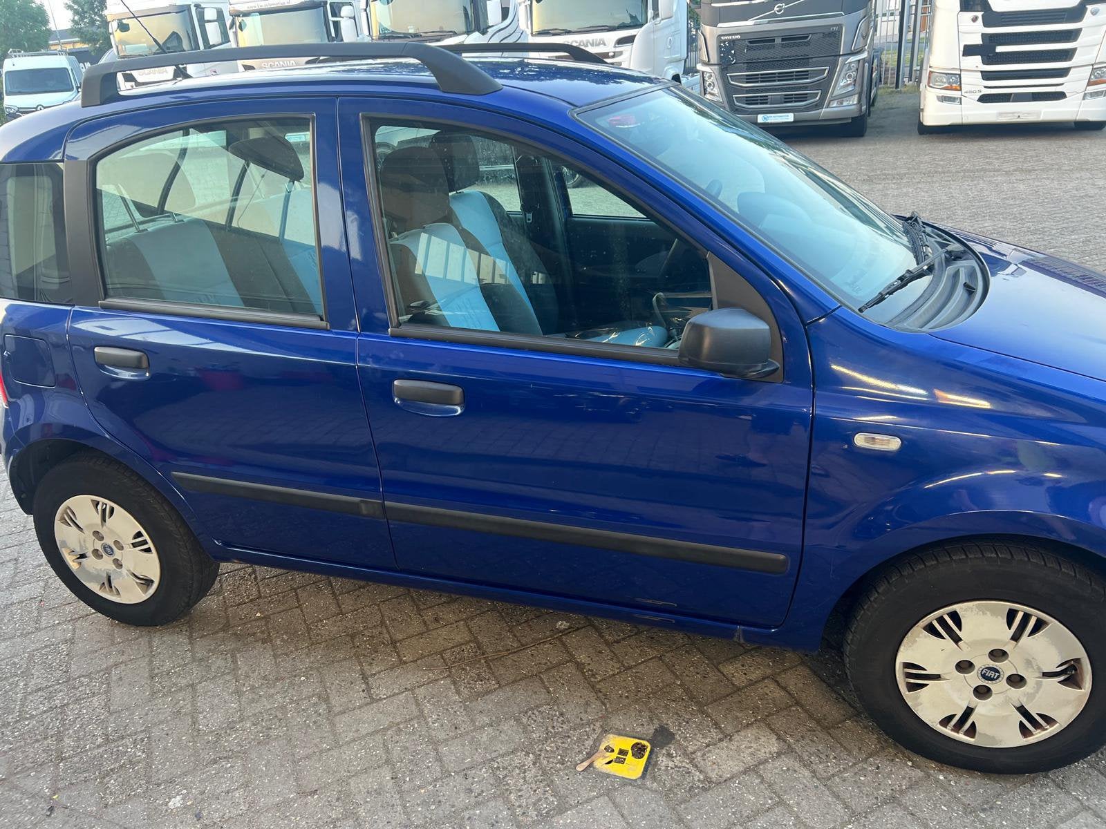 Fiat Panda 1.2 Dualogic 2007 Blauw, Auto's, Stof, 840 kg, Origineel Nederlands, 19 km/l