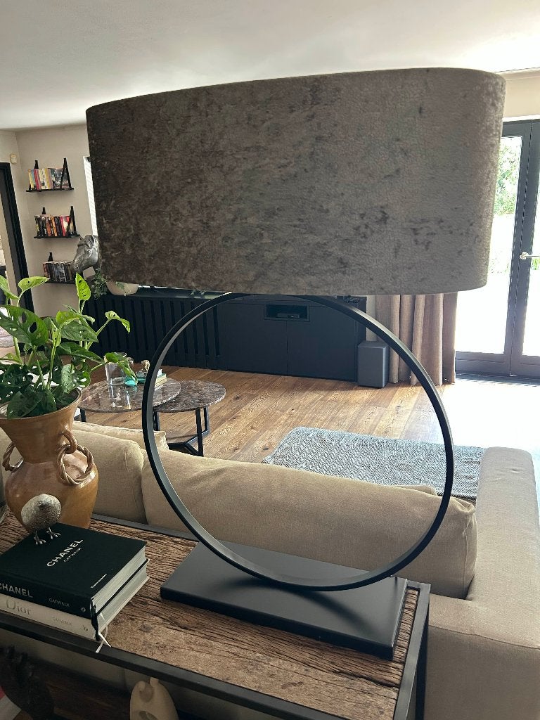 Mooie XL lamp, 98 cm hoog., Ophalen of Verzenden, Zo goed als nieuw, Metaal, Minder dan 100 cm