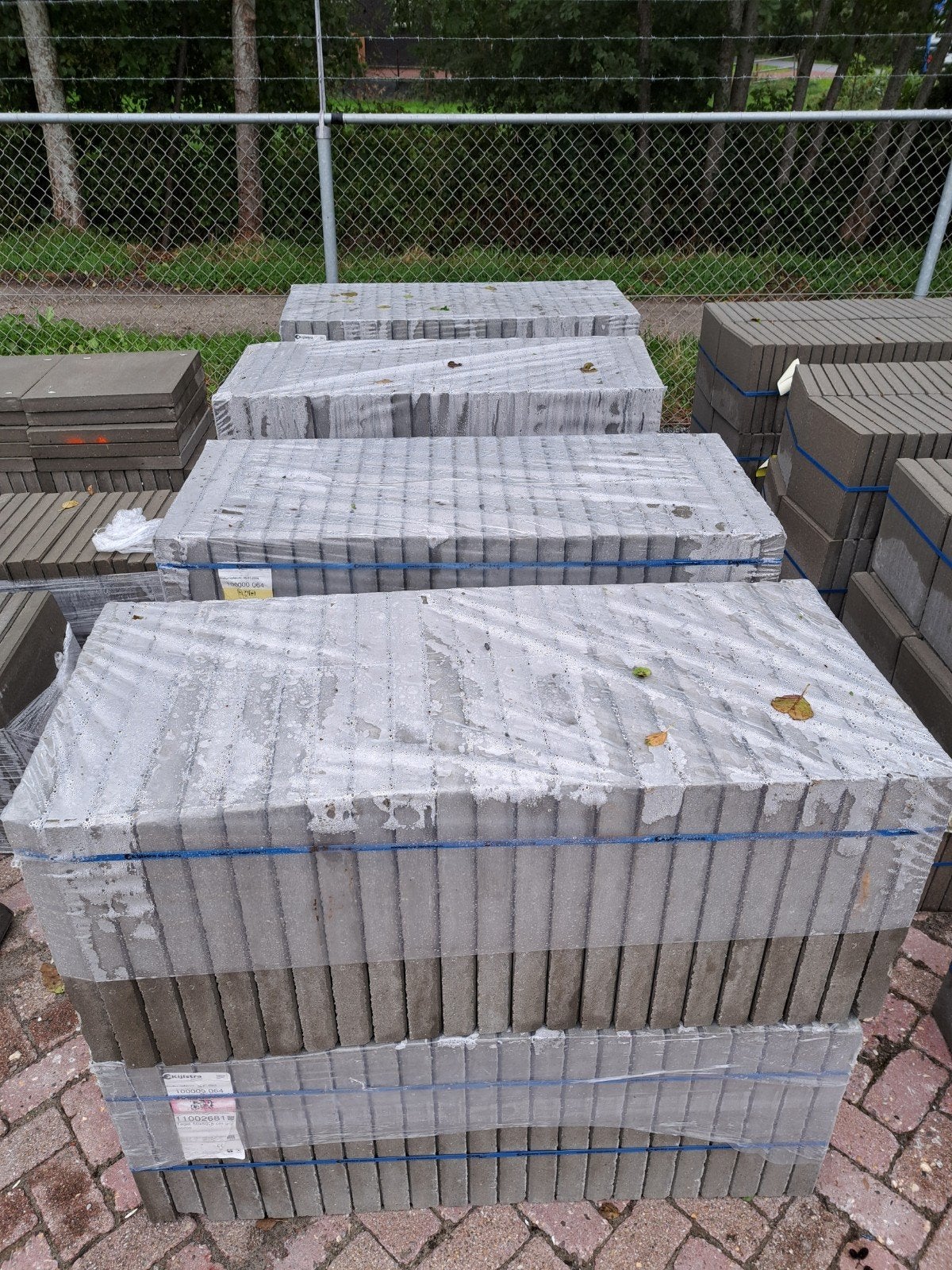 betontegels 50x50x5cm grijs mvk komo nieuw, Ophalen, Nieuw, 10 m² of meer, Beton