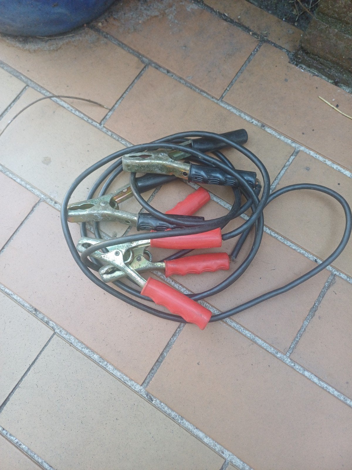 startkabels, Ophalen, Gebruikt