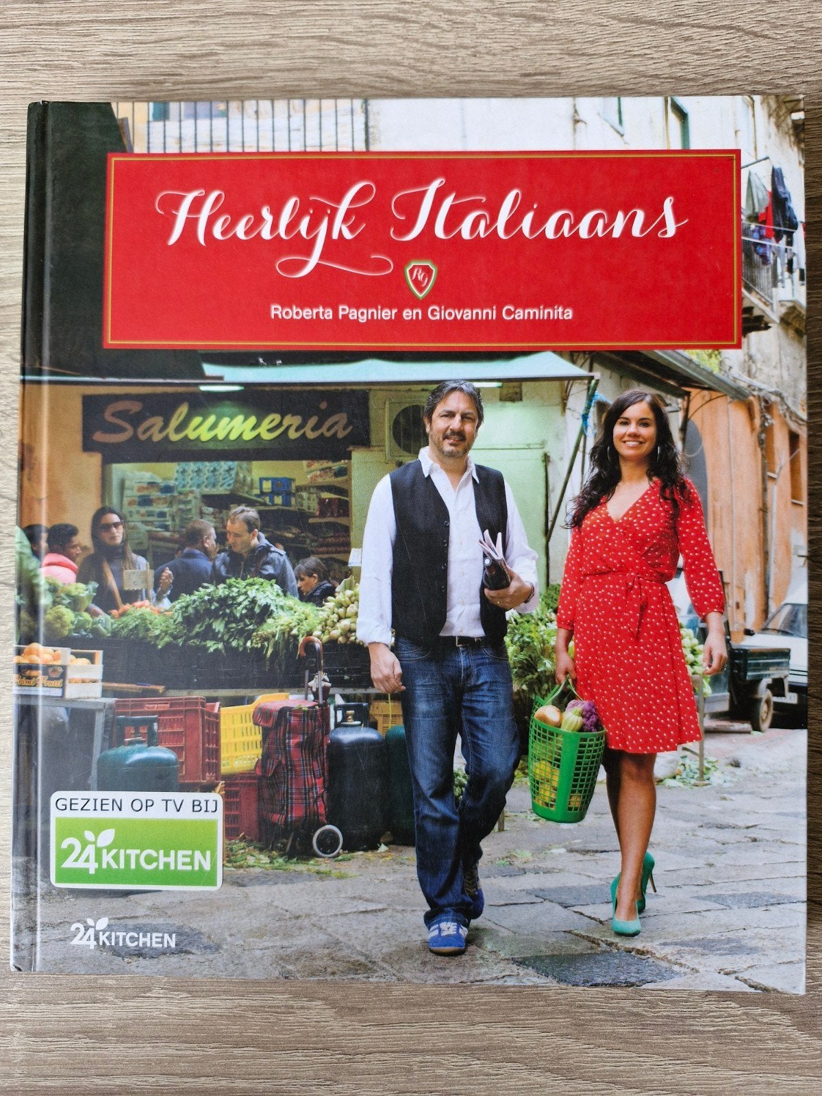 Giovanni Caminita - Heerlijk Italiaans - 24 kitchen, Italië, Ophalen of Verzenden, Zo goed als nieuw, Giovanni Caminita; Roberta Pagnier