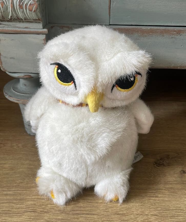 Harry Potter uil Hedwig sneeuwuil pluche, Verzamelen, Ophalen of Verzenden, Zo goed als nieuw, Overige typen