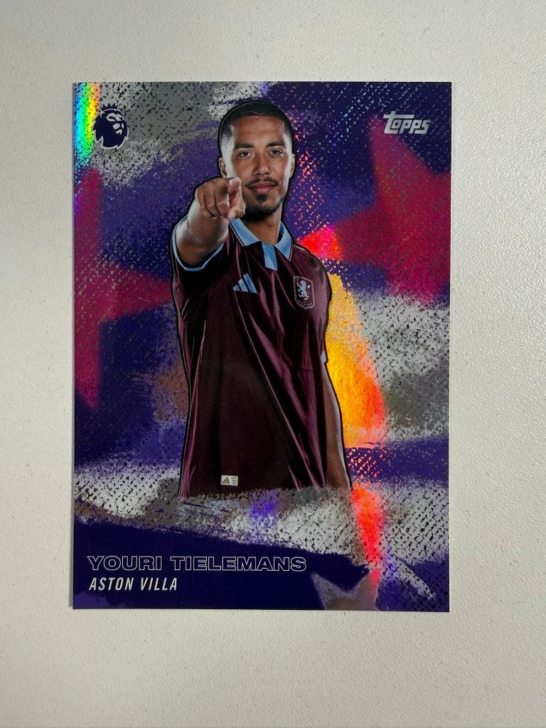 Youri Tielemans Stars Of The Premier League Topps 2026-27, Ophalen of Verzenden, Nieuw, Buitenlandse clubs, Poster, Plaatje of Sticker