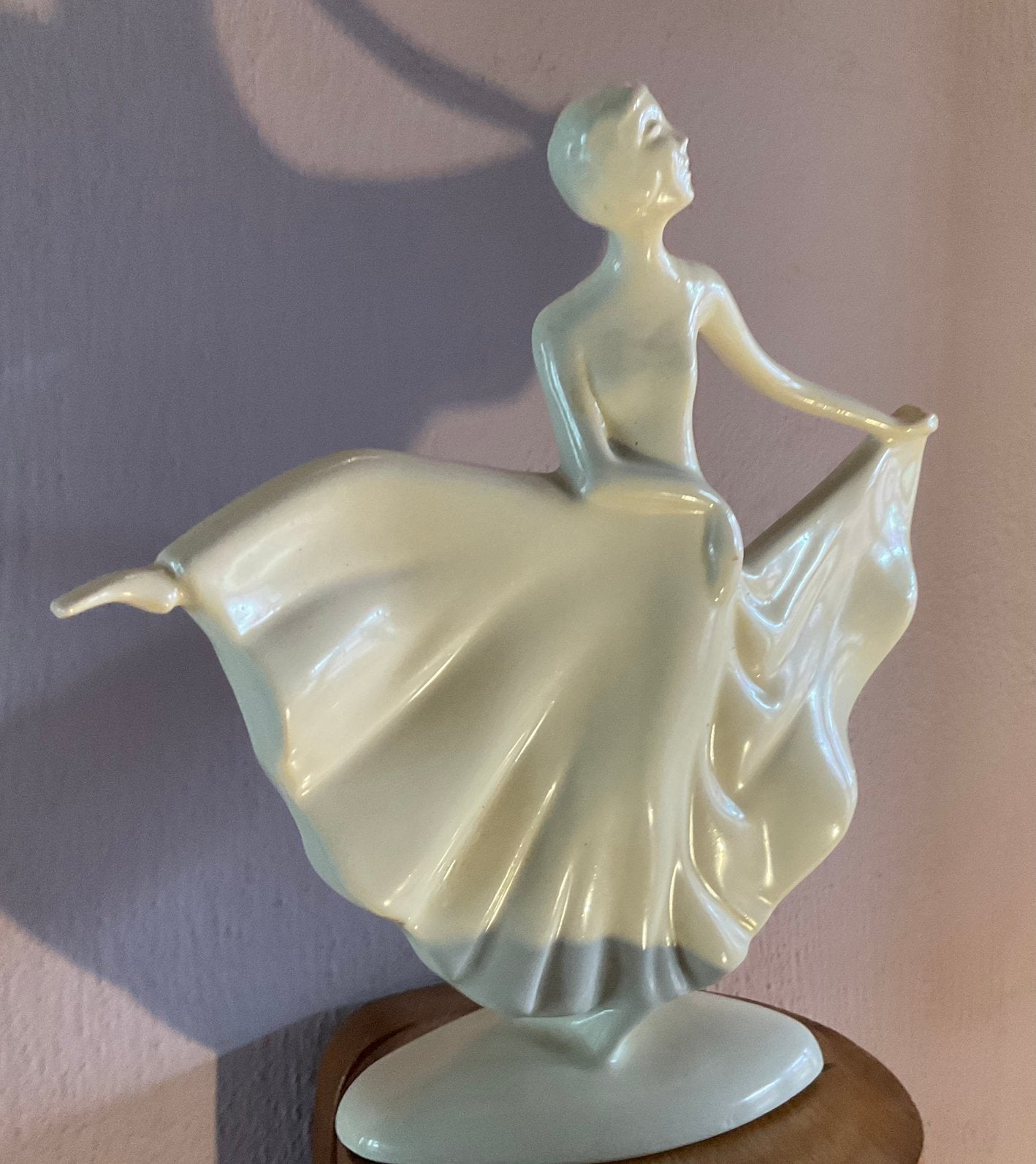 Plateel Art Deco Danseres, Antiek en Kunst, Ophalen of Verzenden