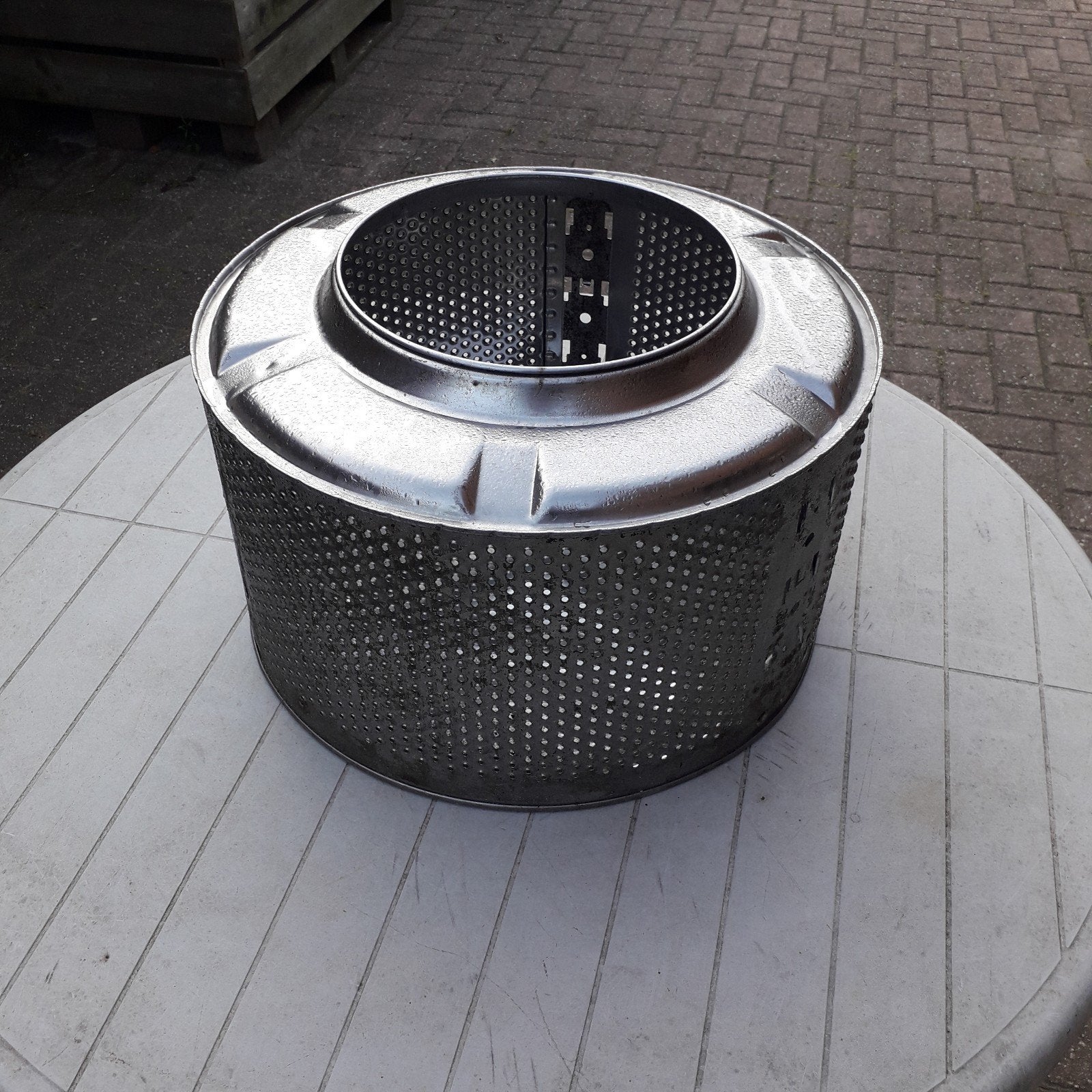 Brandton vuurkorf of bloembak, Tuin en Terras, Vuurkorven, Ophalen, Gebruikt, Vuurkorf