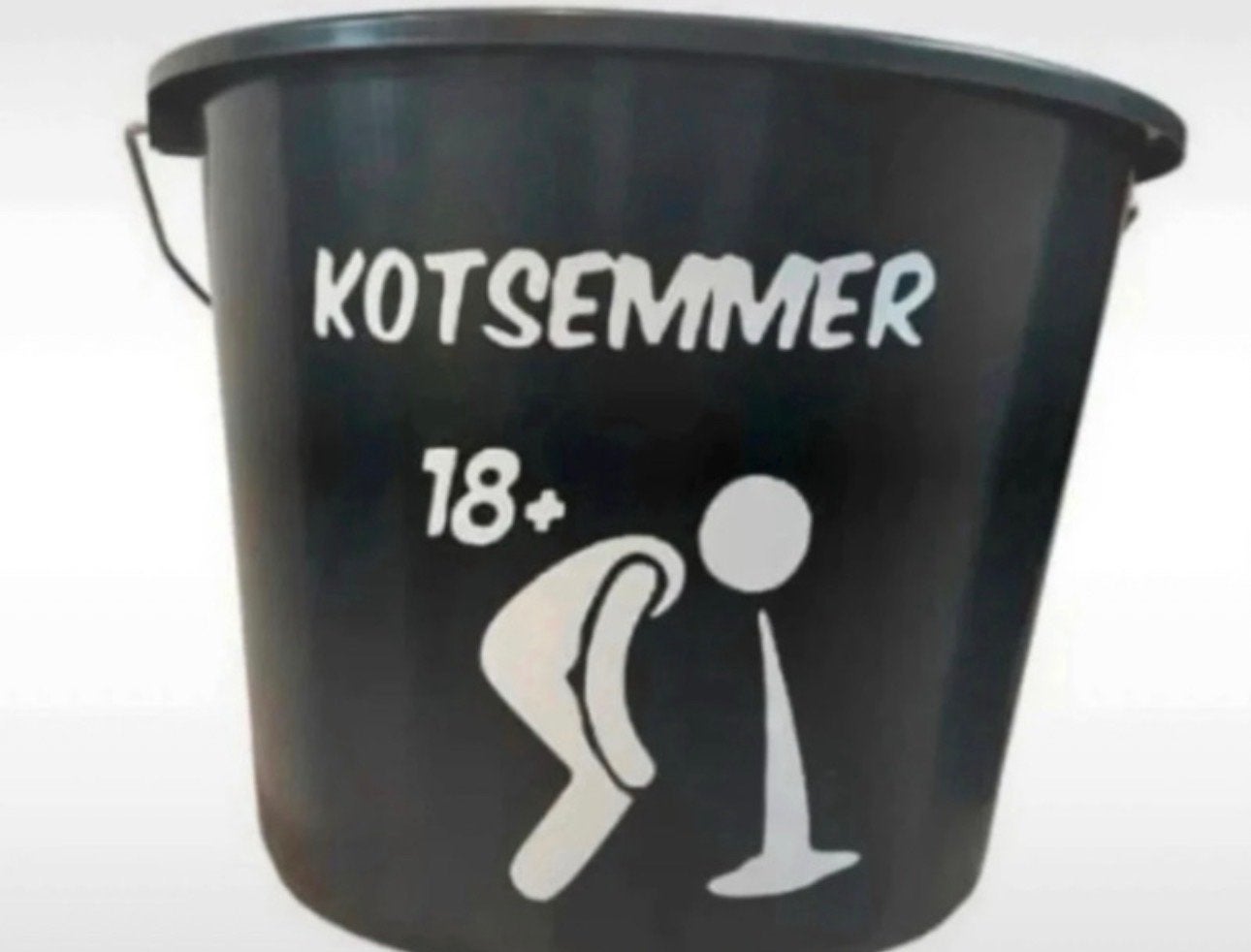Gepersonaliseerde 12 Liter Emmer - Diverse Ontwerpen, Ophalen of Verzenden, Nieuw, Kunststof, Met handgreep