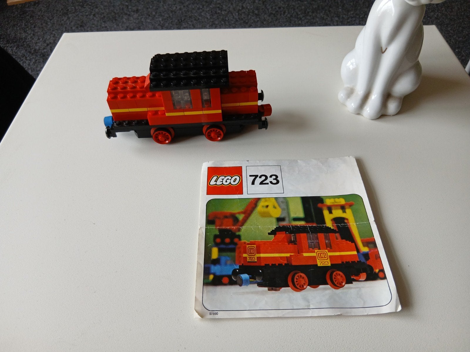 lego nr 723   12 volt lokomotief, Kinderen en Baby's, Speelgoed | Duplo en Lego, Gebruikt, Lego, Compleet, Ophalen of Verzenden