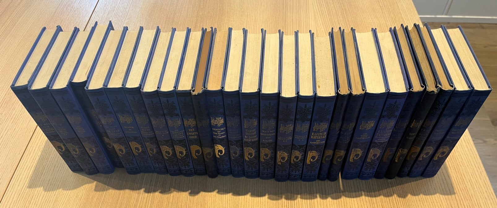 Jules Verne serie boeken, Boeken, Ophalen of Verzenden, Gelezen, Algemeen, Complete serie