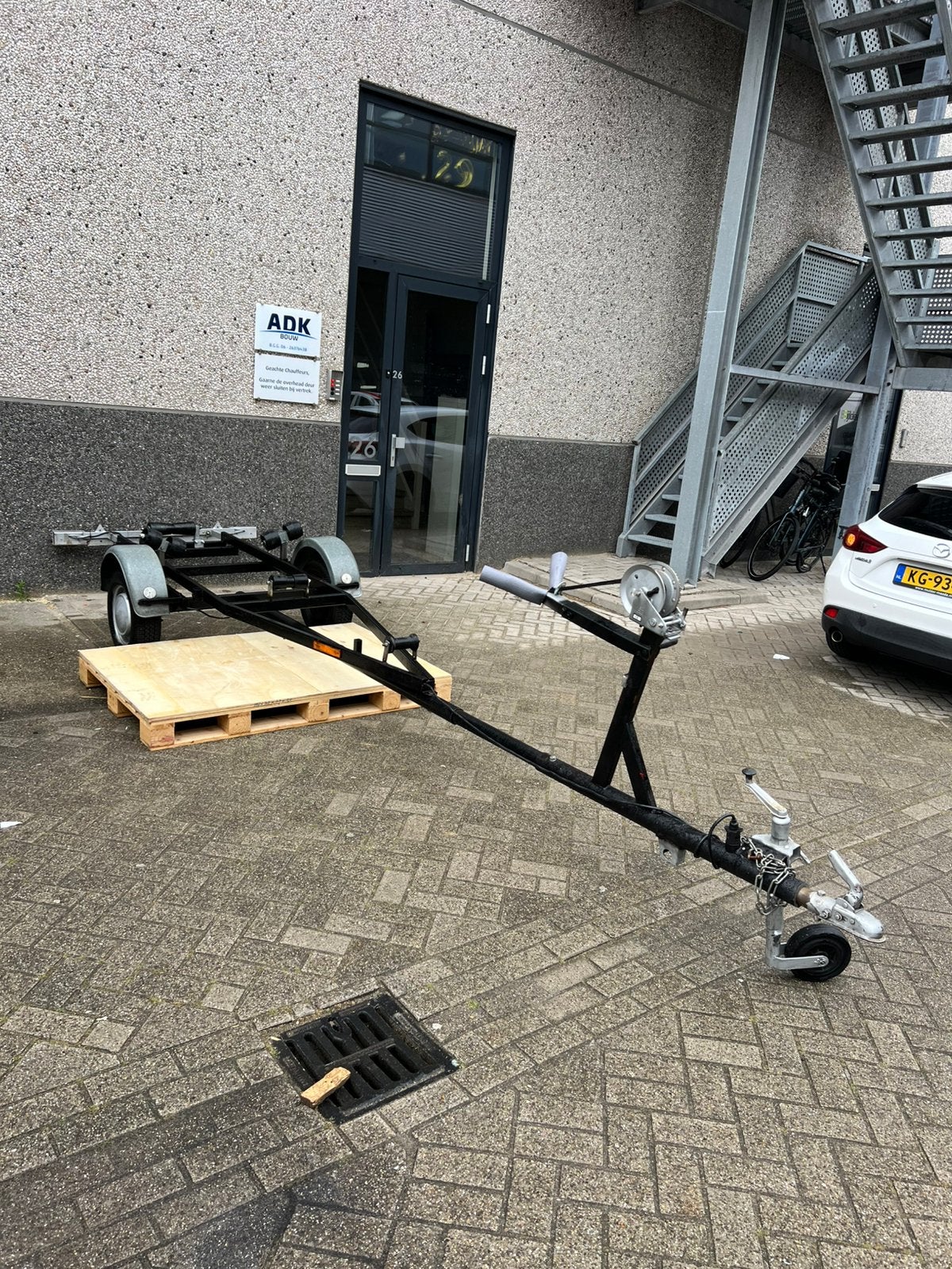 Boottrailer, Watersport en Boten, Ophalen of Verzenden, Gebruikt
